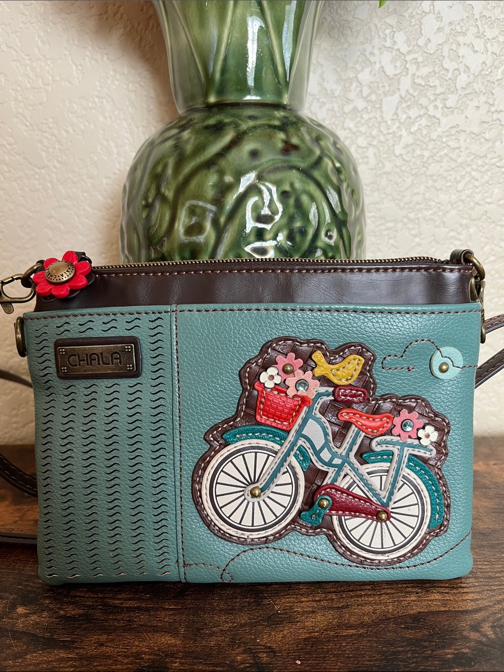 Chala Laser-Cut Mini Crossbody bag